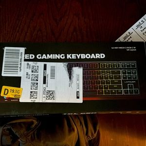 Led gaming keyboard
